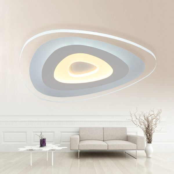 Shaped acrylic ceiling light
